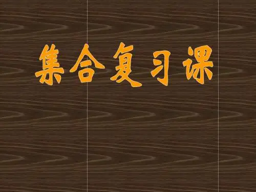 高一数学《集合复习课》.ppt