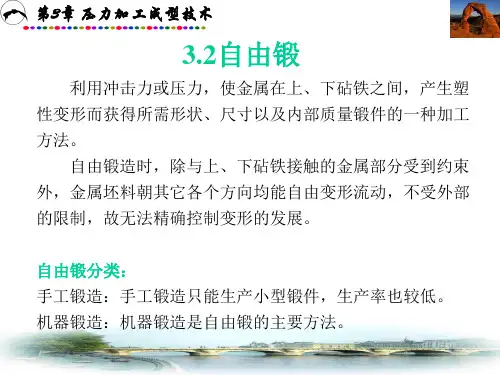 自由锻和模锻