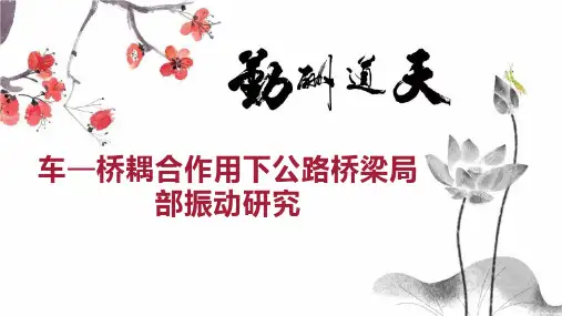 车—桥耦合作用下公路桥梁局部振动研究