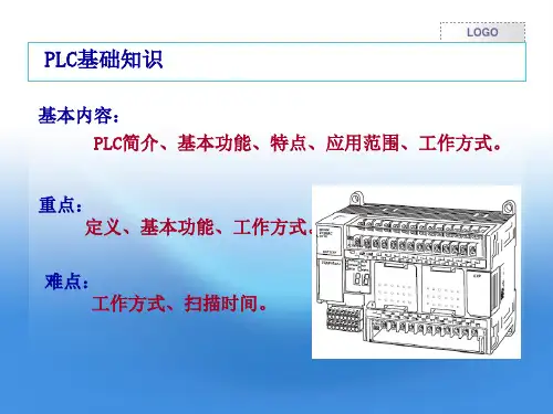 PLC基础知识大全ppt课件