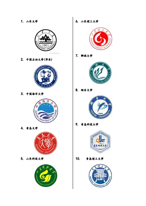 山东各大学校徽