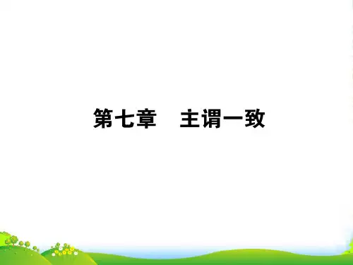 高考英语一轮总复习语法专题复习 7