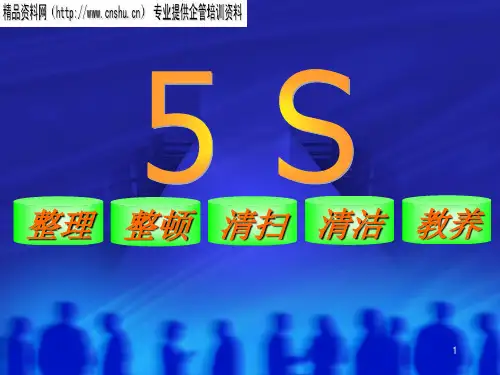 [生产管理]5S整理、整顿、清扫、清洁、教养(ppt76页)精品文档