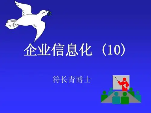 企业信息化课件10