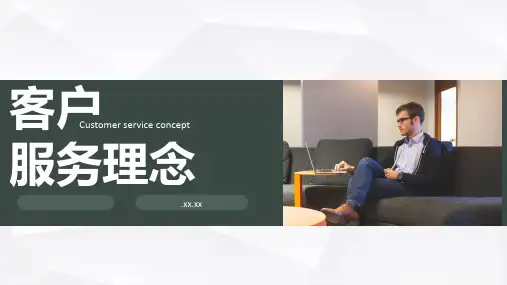 客户服务技巧管理理念基础知识PPT模板