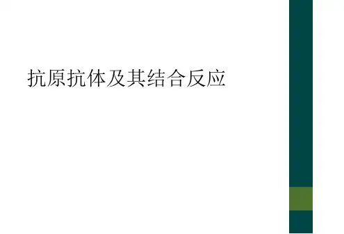 抗原抗体及其结合反应