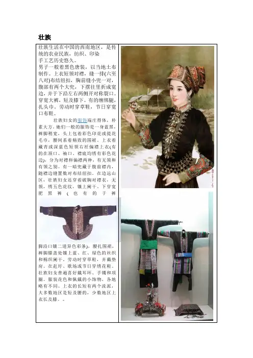 少数民族服饰