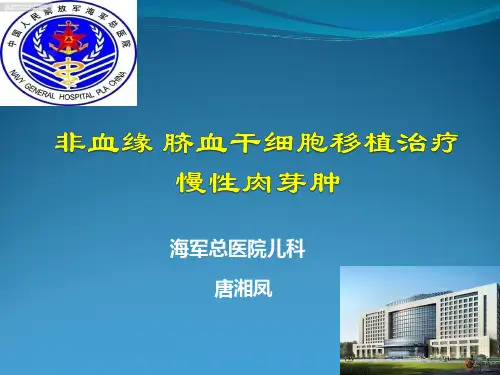 慢性肉芽肿的基因诊断及干细胞移植在先天性免疫缺陷疾病应用进展