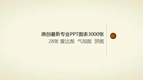 2-雷达图  气泡图  饼图-28张