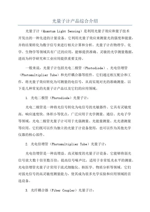 光量子计产品综合介绍