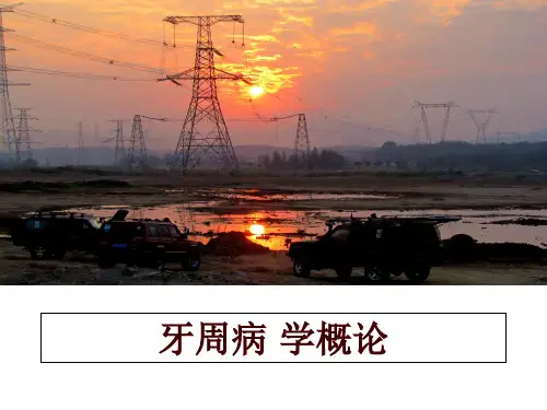 牙周病 学概论 PPT课件