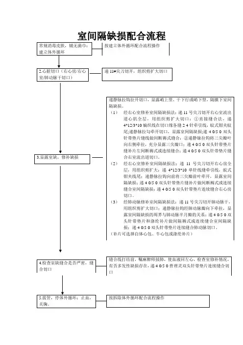 室间隔缺损修补术