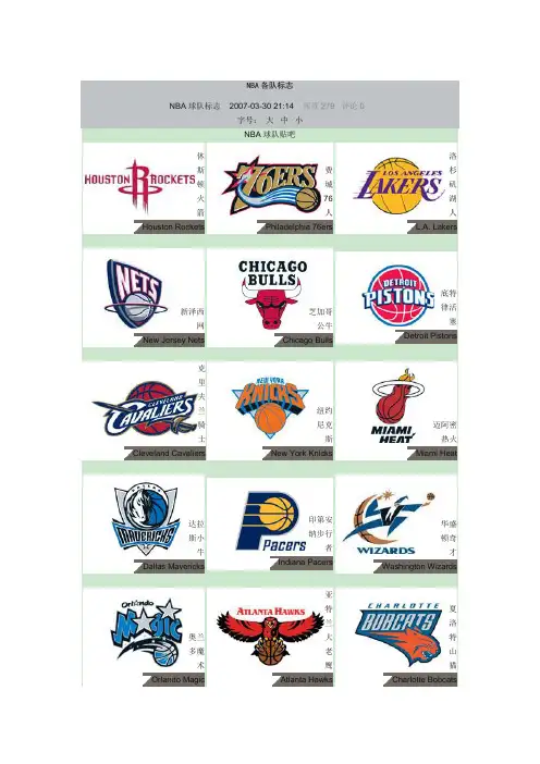 NBA各队标志
