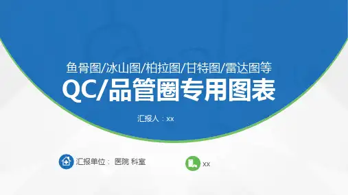 精编医院常用QC品管圈专用图表ppt模板可编辑