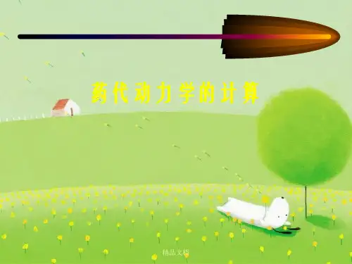 药代动力学的计算幻灯片PPT