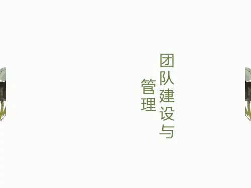 销售团队建设与管理