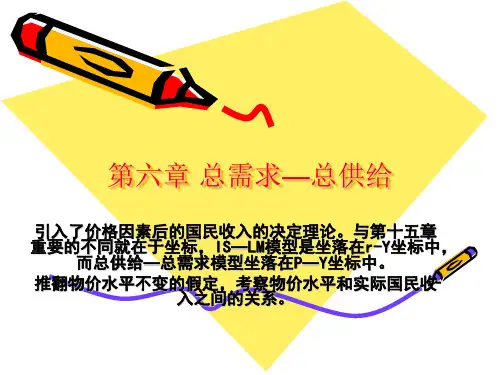 宏观经济学 7第六章