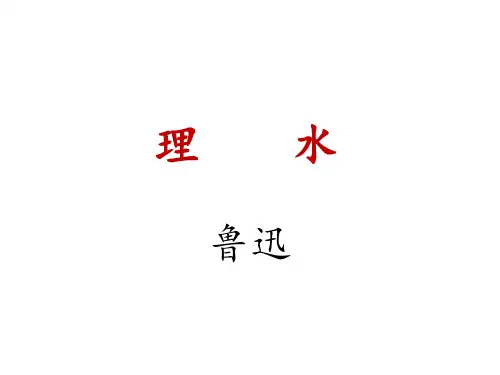 2019全国卷一《理水》小说讲评