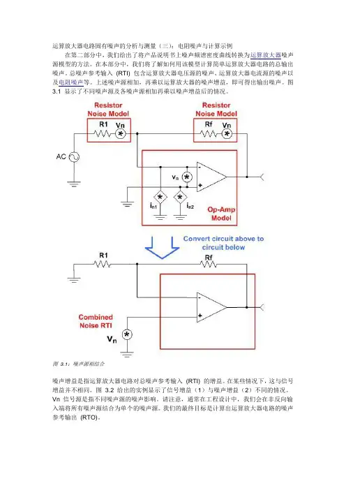 运算放大器电路固有噪声的分析与测量(三)