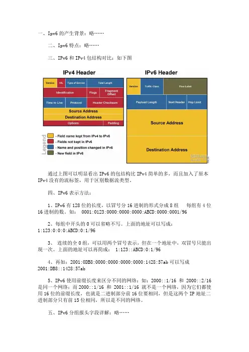 IPv6技术-静态路由