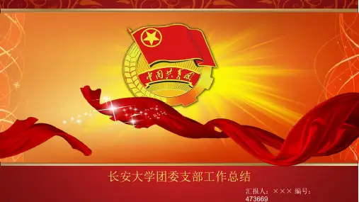最经典实用优秀的团干部ppt模板兼容各版本