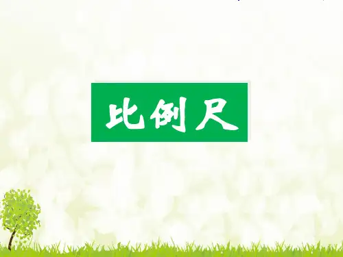 《比例尺》-完整版PPT课件