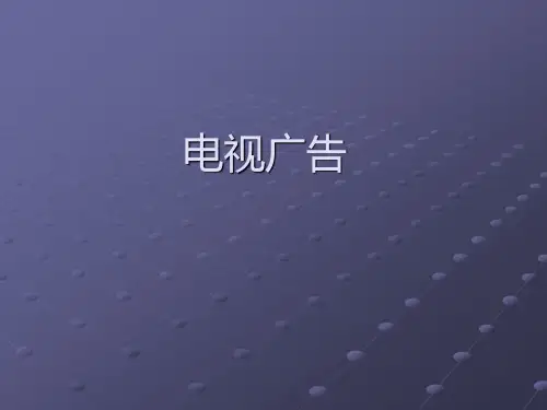 电视广告-第三章-电视广告的策划与创意(续二)