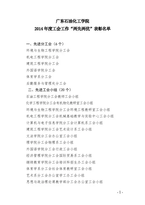广东石油化工学院
