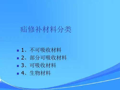 生物补片腹股沟疝手术中临床应用,