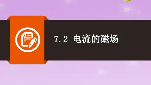 电流的磁场同步课件-教科版物理九年级上册