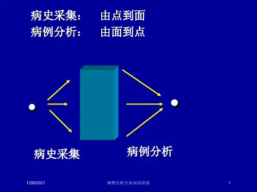 病例分析专业知识讲座培训课件