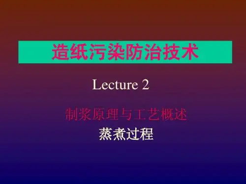 lecture2蒸煮