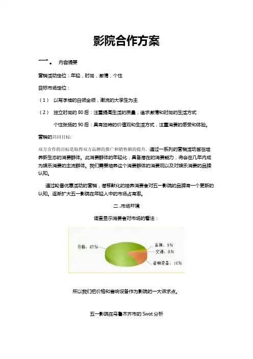 影院合作方案