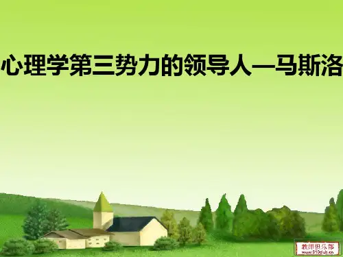 马斯洛简介