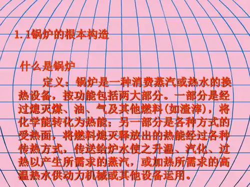 垃圾焚烧厂锅炉培训ppt课件