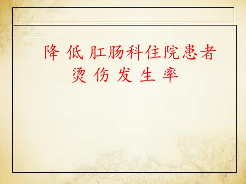 泌尿肛肠科品管圈  ppt课件