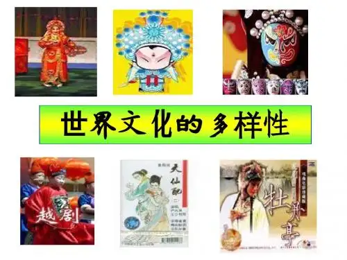 政治课件：高二政治世界文化的多样性