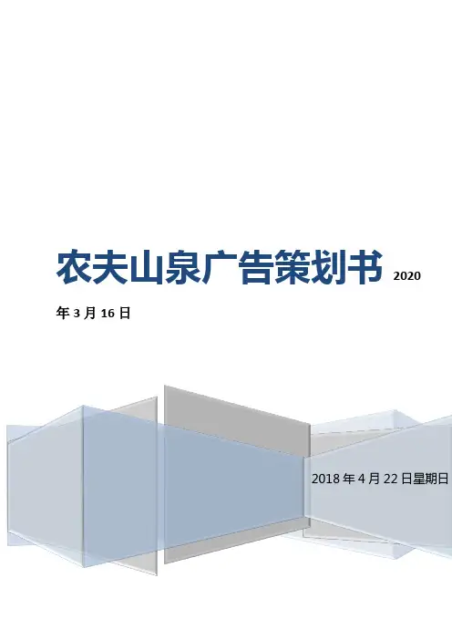 广告策划案例分析