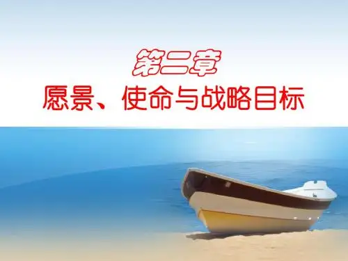 愿景使命与战略目标讲义(PPT 28张)