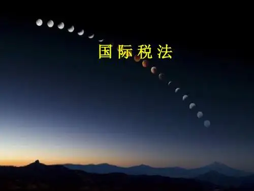 国际税法章十