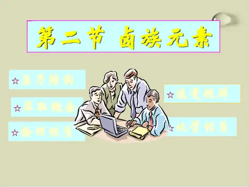 卤族元素ppt课件下载3 人教版
