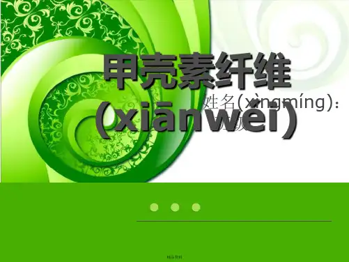甲壳素纤维
