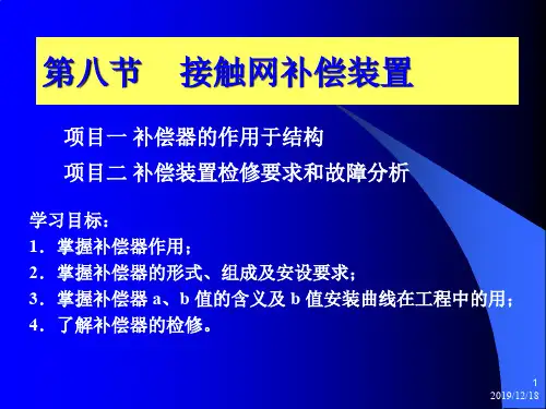 第八节 接触网补偿装置 PPT课件