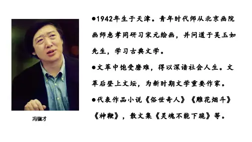 五下语文第五单元课外阅读《泥人张》教学课件(完美版)