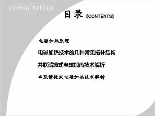 电磁加热控制技术交流ppt课件