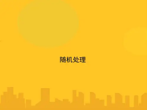随机处理PPT资料优秀版