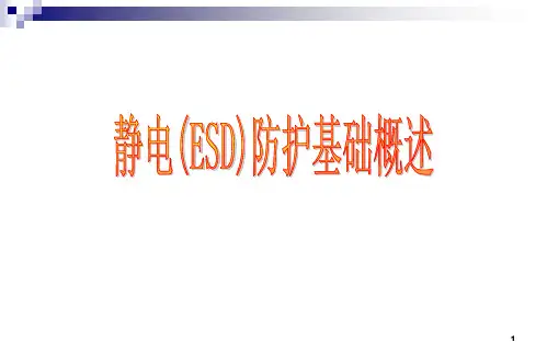 静电相关基础知识