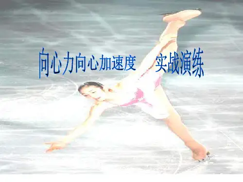 向心力向心加速度习题课课件