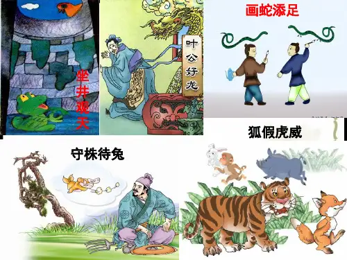24揠苗助长鹬蚌相争