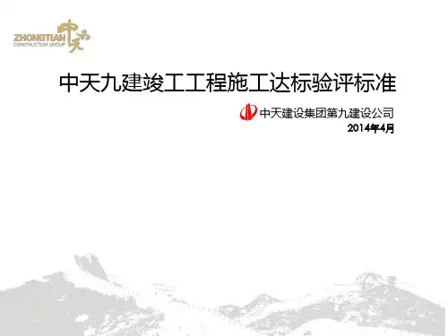 中天建设工程建造标准